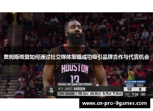 詹姆斯哈登如何通过社交媒体策略成功吸引品牌合作与代言机会